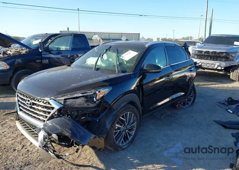 2020 Hyundai Tucson Limited z USA, uszkodzony, nr VIN KM8J33AL3LU161991